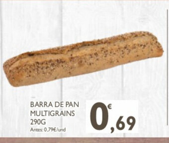 Supermercados La Despensa Barra De Pan Multigrains 290g oferta