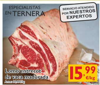 Supermercados La Despensa Lomo entrecot de vaca madurada oferta