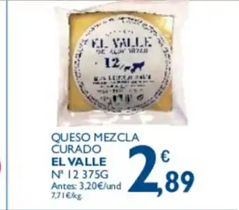 Supermercados La Despensa El Valle Queso Mezcla Curado 375g oferta