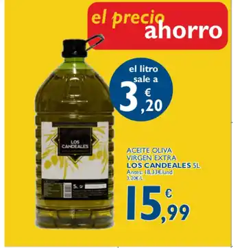 Supermercados La Despensa Los Candeales Aceite Oliva Virgen Extra 5L oferta
