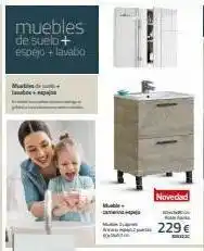 Mi Bricolaje Muebles de suelo + espejo + lavabo m+ moble p novedad 229€ oferta