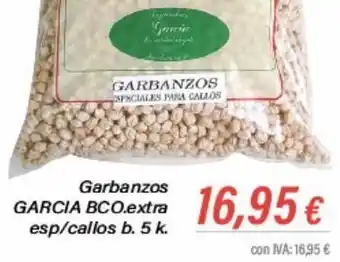 Cash Ifa Garbanzos garcia oferta