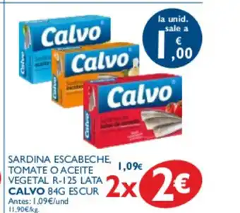 Supermercados La Despensa Calvo 84g oferta