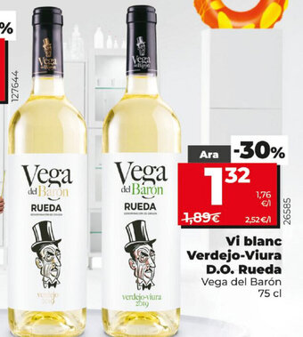 Dia Vi blanc Verdejo-Viura D.O. Rueda 75cl oferta