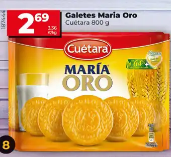 Dia María Oro Galetes 800g oferta