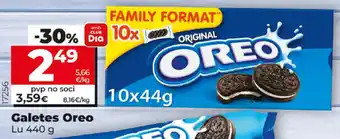 Dia Oreo Galetes 440g oferta