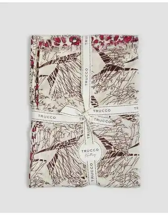 Fular doble estampado