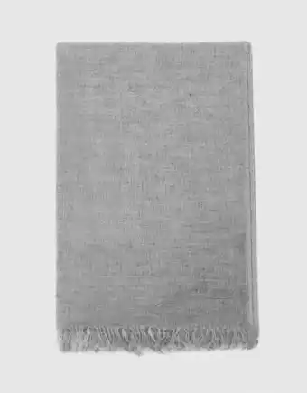 Roberto Verino Fular liso gris melange oferta