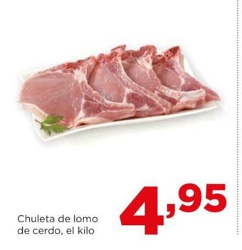 Alimerka Chuleta De Lomo De Cerdo el Kilo oferta
