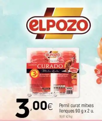 Coviran Pernil curat mitxes llenques 90g x 2u oferta