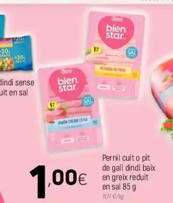 Coviran Pernil cuit o pit de gall dindi baix en greix reduit en sal 85g oferta