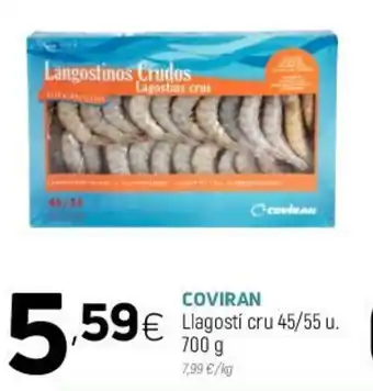Coviran Coviran Llagosti cru 45/55u 700g oferta