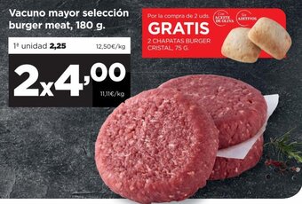 Alimerka Vacuno Mayor Selección Burger Meat, 180g oferta