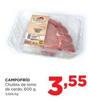 Alimerka Campofrió Chuleta de lomo de cerdo oferta