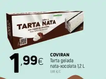Coviran Coviran Tarta gelada nata-xocolata 1,2L oferta