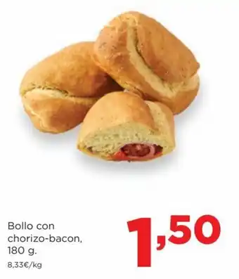 Alimerka Bollo Con Chorizo-Bacon 180 g. oferta