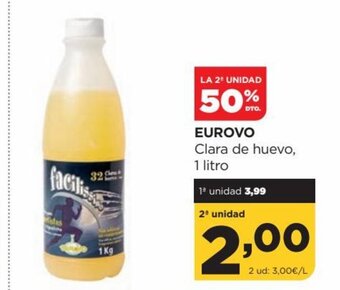 Alimerka Eurovo Clara de huevo oferta