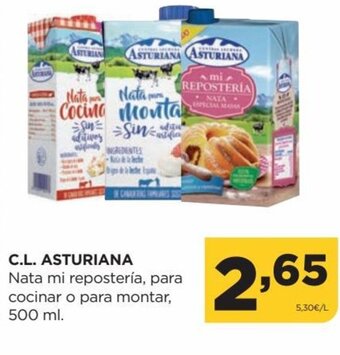 Alimerka C.L Asturiana Nata Mi Repostería oferta