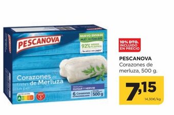 Alimerka Pescanova Corazones de merluza oferta