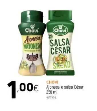 Coviran Chovi Ajonesa o salsa Cèsar 250ml oferta