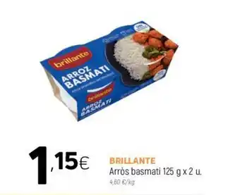 Coviran Brillante Arrós basmati 125g x 2u oferta