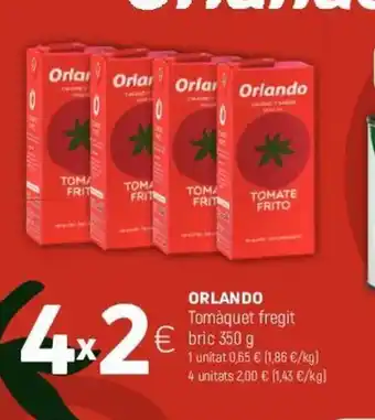 Coviran Orlando Tomáquet fregit bric 350g oferta