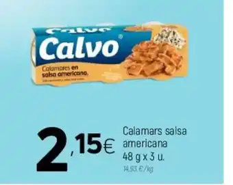 Coviran Calamars salsa americana 48g x 3u oferta