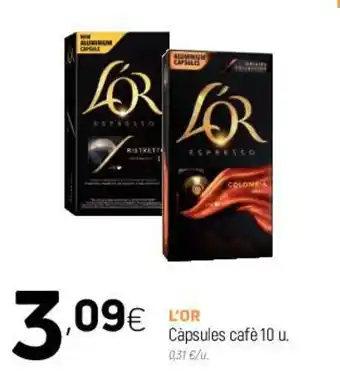 Coviran L'or Cápsule cafè 10u oferta