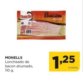 Alimerka Monells Loncheado de bacon ahumado oferta