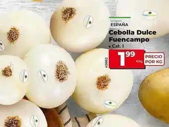 Dia Cebolla dulce fuencampo oferta