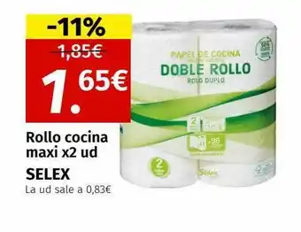 Maskom Supermercados Rollo cocina maxi selex oferta
