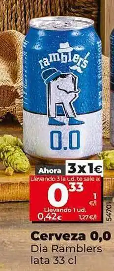 Dia Cerveza 0.0 dia ramblers oferta