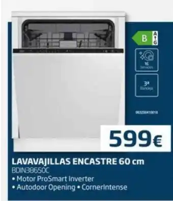Tien 21 Lavavajillas encastre 60 cm oferta