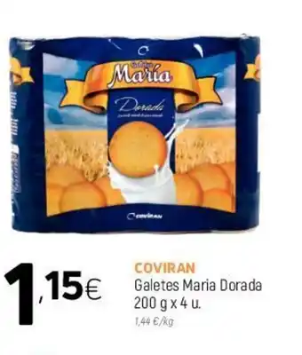 Coviran Coviran Galetes Maria Dorada 200g x 4u oferta
