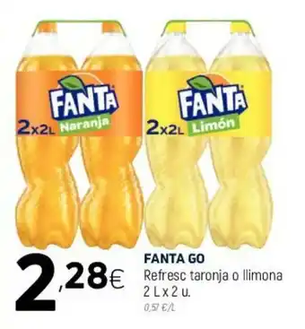 Coviran Fanta Go 2 L x 2 u oferta