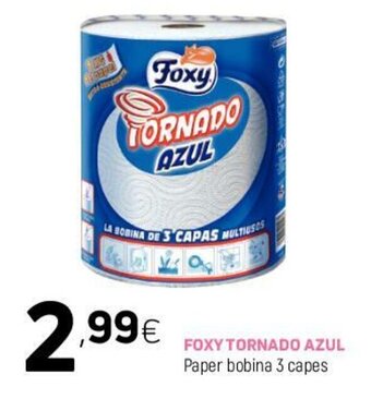 Coviran Foxy Tornado Azul oferta