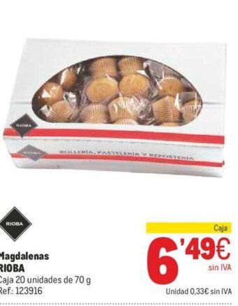 Makro Magdalenas RIOBA oferta