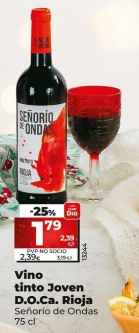Dia Vino Tinto Joven D.O.Ca. Rioja oferta