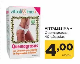 Alimerka Quemagrasas, 40 Cápsulas oferta