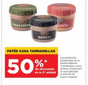 Alimerka Patés Casa Tarradellas oferta