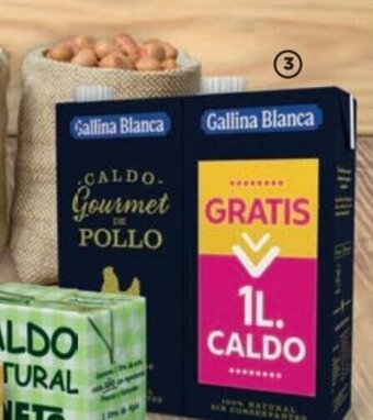 Alimerka Caldo de Pollo Gourmet, 1 Litro pack 2 oferta