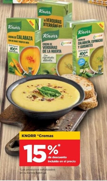Alimerka Knorr Cremas oferta