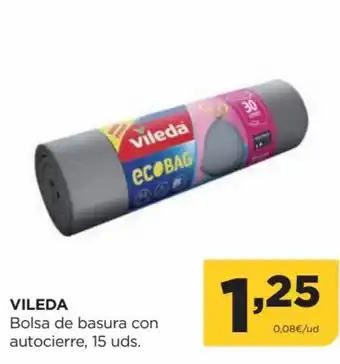 Alimerka Vileda Bolsa de Basuran con Autocierre oferta