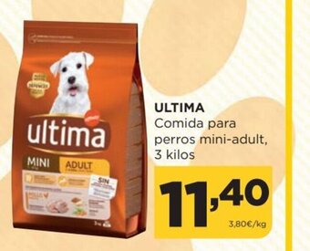 Alimerka Ultima Comida Para Perros Mini-Adult, 3 Kilos oferta