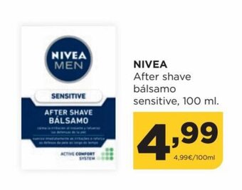 Alimerka Nivea After Shave Bálsamo Sensitive, 100ml oferta