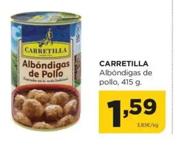Alimerka Carretilla Albóndigas De Pollo, 415g oferta