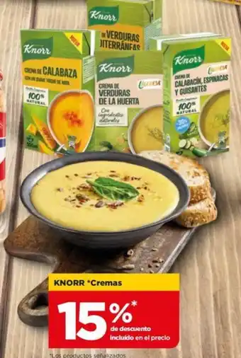 Alimerka Knorr Cremas oferta