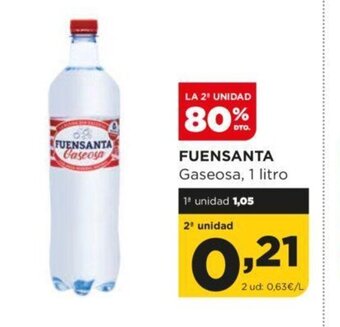 Alimerka Fuensanta Gaseosa, 1 Litro oferta