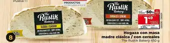 Dia Hogaza con masa madre clásica con cereales the rustik bakery oferta