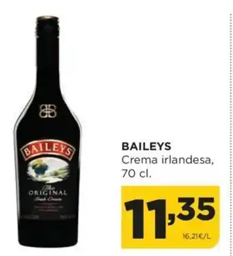 Baileys Crema Irlandesa, 70cl